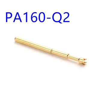 100 adet / paket PA160-Q2 Dört çene Erik Kafa Bahar Test İğnesi Dış Çap 1.36 MM Uzunluk 24.5 mm PCB Pogo Pin