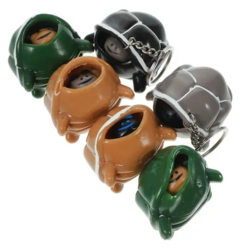 6 Adet Kaplumbağa Oyunu Stres Oyuncak Çocuklar Hediye Parti İyilik Silikon Sıkmak Kaplumbağalar Oyuncaklar Oyuncak Oyuncak Taşınabilir