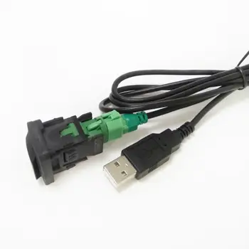 USB Anahtarı Düğmesi USB kablosu Adaptörü Volkswagen CD Çalar Radyo araba araçları