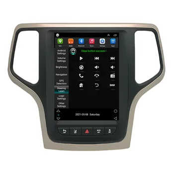 8G + 128G Android12 Tesla Ekran Araba Video Oynatıcı Radyo Jeep Grand Cherokee 2014 2015-2035 İçin Araba Stereo GPS Navigator Multimedya