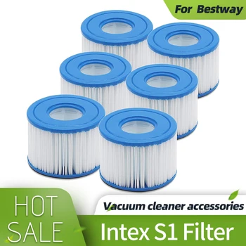 Intex spa jakuzisi Sıcak Küvet Filtresi Ve S1 Filtresi Intex-29001E PureSpa Tipi S1 Kolay Set Havuz filtre kartuşları