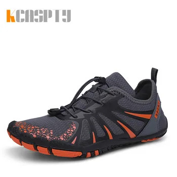KCASPTY Yeni Aqua Ayakkabı Beş Parmak Yüzme Ayakkabı 38-47 Boyutu Plaj spor ayakkabı Moda erkek Spor Ayakkabı Çift su ayakkabısı