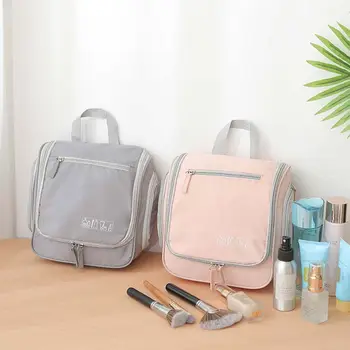 Fermuar Su Geçirmez Seyahat çanta Kadın Yıkama Çantası kozmetik çantası Makyaj Organizatör Kozmetik Durumda makyaj çantası