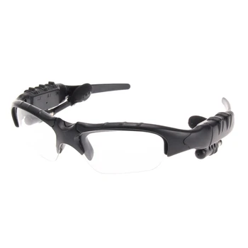 Gözlük Kablosuz Stereo Kulaklık Bluetooth uyumlu Spor Güneş Gözlüğü Müzik El-Ücretsiz Arama-Erkekler Kadınlar için Su Geçirmez LX9A