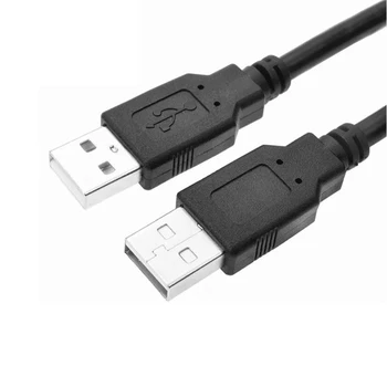 USB 2.0 Uzatma Kablosu Tip A Erkek-Erkek Veri Aktarım Kablosu Yüksek Hızlı 480 Mbps