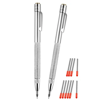Scribe Aracı 2 Adet Tungsten Karbür Gravür Kalem Kazıma Araçları Kafa Cam, Seramik, Metal Levha