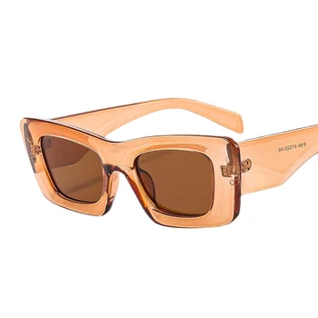 2023 Yeni Y2K Güneş Gözlüğü Erkekler Kadınlar için Moda güneş gözlüğü Gözlüğü Adam Marka Tasarımcısı Kare Gözlük Shades Kadın Gözlük Oculos