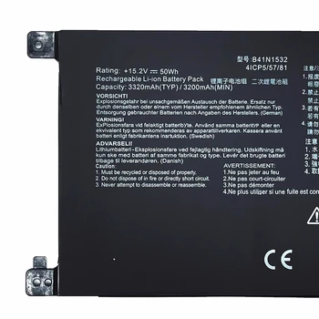 B41N1532 dizüstü pil asus için ZenBook Flip Q504UAK Q504UA UX560UAK UX560UA-FZ020T FZ015T FZ018T BBI5T12 Q534UA 0B200-02010100