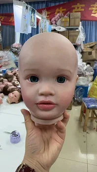 KAOS REBNORN 26 inç Yeniden Doğmuş Bebek Bebek Pippa Boyalı Kiti Büyük Bebek Boyutu Gerçek Fotoğraflar Detaylı Boyama Bebekler Çocuklar İçin