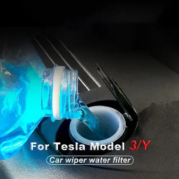 Araba sileceği Su Giriş Filtresi Tıkanma Önleyici Koruyucu Kapak Tesla Modeli 3 Y