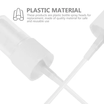 40 Adet Şişe Memesi Sprey Şişeleri Sis Püskürtücü Cam Su Şişesi Yakıt Enjeksiyon Üstleri Plastik Sıvı Dağıtıcı