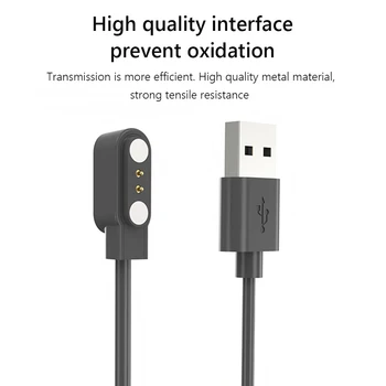 1m şarj kablosu Akıllı Aksesuarlar Manyetik USB şarj kablosu Çoklu Korumalar Güç Adaptörü için Zeblaze Stratos 3
