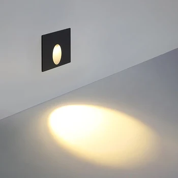 Gömülü bağlantı tablası aydınlatma lambası LED Köşe Lambası Ayak su geçirmez açık alan aydınlatması Koridor Merdiven bağlantı tablası aydınlatma lambası Koridor Duvar Lambası BL14