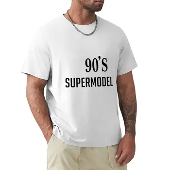 90'LI YILLARIN SÜPERMODEL T-Shirt çabuk kuruyan t-shirt Anime t-shirt yüce t shirt erkek uzun kollu t shirt