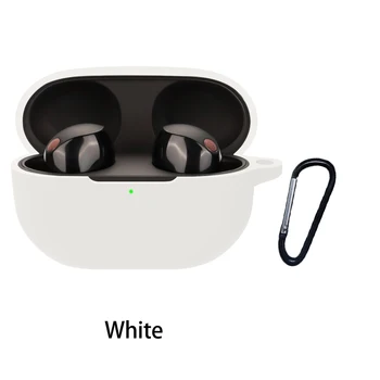 Sony WF - 1000XM5 Durumda Düz Renk Silikon Darbeye Dayanıklı Bluetooth Kulaklık Kapağı sony 1000xm5 kulaklık kutusu fundas