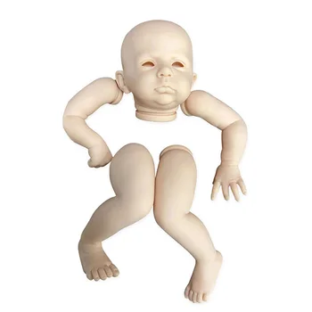 58cm 23 İnç Yeniden Doğmuş Bebek Yatıştırmak Oyuncaklar DIY Boş Kiti Oyna Pretend Bitmemiş Yeniden Doğmuş Bebek Seti Monte Aksesuarları Kitleri çocuklar için