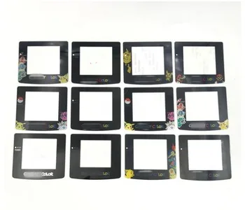 10 adet 2.45 İnç Orijinal Boyutu Cam Lens Ayna Gameboy Color GBC LCD Ekran Lensi