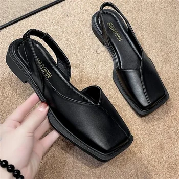 Kadın tasarımcı sandalet düz slaytlar ayak ayakkabı açık yaz Slip-Ons siyah