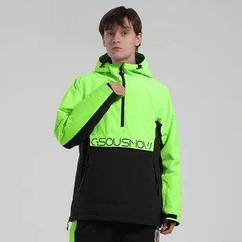 Kayak ceketleri Yeni Stil Rüzgar Geçirmez Nefes Dikiş Sbowboarding Giysileri Açık Spor Termal Su Geçirmez Kayak Ceket Erkekler için