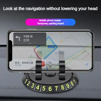360 Derece Döndür Araba cep telefonu tutacağı Pano Yapıştırma evrensel stand cep Telefonu için montaj braketi Araba aksesuarları