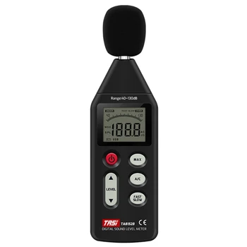 TA8152B Dijital Gürültü Ölçer Ses Seviyesi Ölçer USB Veri Bağlantısı 40-130dB Test DropShipping