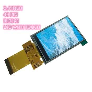 40PİN BÖLGE 2.4 İnç LCD Dokunmatik TFT SPI Standart ILI9341 Endüstriyel Kalite Geniş Ekran 8-bit 16-bit Paralel Port Elektronik