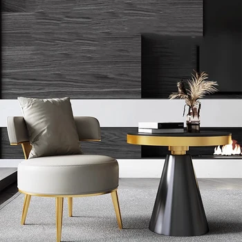Ofis Lüks Sandalyeler Oturma Odası Modern Metal Tasarımcı Accent Sandalyeler İskandinav Tek Güveniyor Mueble Metalico Oturma Odası Mobilya