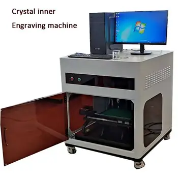 yüksek kaliteli yeraltı kristal cam iç 3d lazer oyma makinesi fiyat 3d lazer kristal fotoğraf