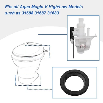 RV su vanası Değiştirme Kiti Değiştirme Ford Aqua V Yüksek ve Düşük Model RV Tuvalet Parçaları 31705 31688 31687 31683