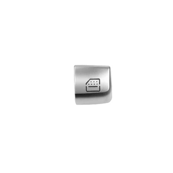 Araba Arka Cam düğme kapağı Araç Kapı Camı Kontrol Anahtarı Kapağı Mercedes Benz için W222 S Sınıfı 2014-2019 222905150(6)