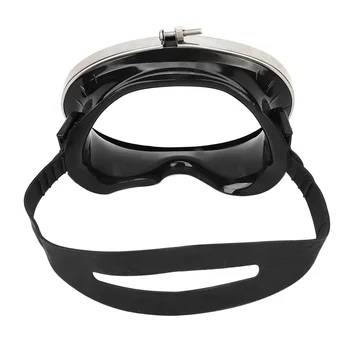 Yüzme Şnorkel Gözlük HD Antifog dalış gözlükleri Ücretsiz Dalış Yüz Kalkanı Temperli Cam Lens ile Erkekler Kadınlar İçin Gözlük