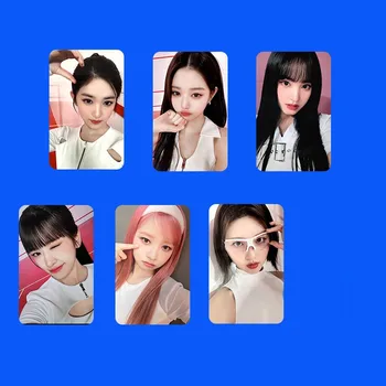 Kpop Idol 6 adet / takım Lomo Kartı IVE DALGA Kartpostal Albümü Yeni Fotoğraf Baskı Kartları Resim Hayranları Hediyeler Koleksiyonu