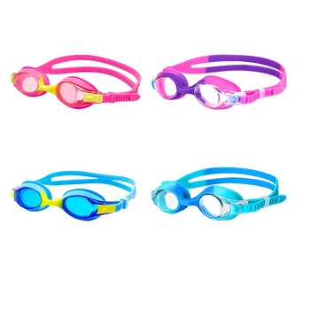 Entegre Yüzme Gözlükleri-Rahat Silikon Lens Halkası Ayarlanabilir Toka ve UV Koruması Çeşitli Kullanımlar için Uygundur