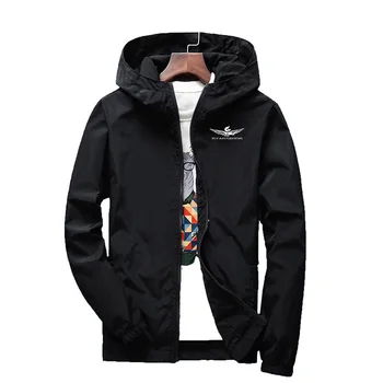 2023 Moda Yeni Açık yürüyüş ceketi Su Geçirmez Kapşonlu Rüzgar Geçirmez Ceket erkek Sonbahar Eğlence Balıkçılık Taktik Askeri Ceket
