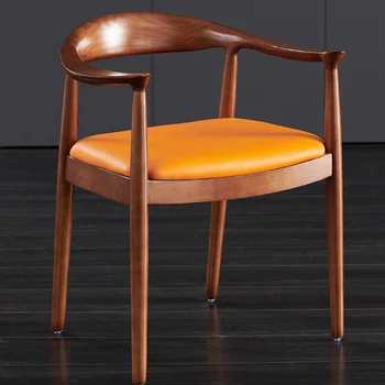 Ahşap İskandinav salon sandalyeleri Salon Ergonomik Minimalist Minimalist Tasarım yemek sandalyeleri Veranda Yatak Odası Silla İtalyan Mobilya