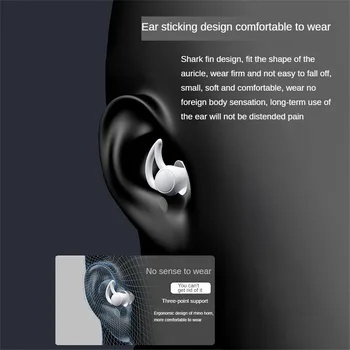 1/2 ADET Silikon Kulak Tıkacı Ses Yalıtımı kulak koruyucu Yumuşak Anti Gürültü Uyku Yüzmek Kulaklıklar yüzme eğitimi için su