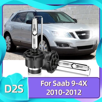Roadsun 2x Xenon D2S HID kafa lambası ampulleri Saab 9-4X V6 2010 2011 2012 Far Oto Araba Lambaları 6000K 35W 12V DC Beyaz ışıklar
