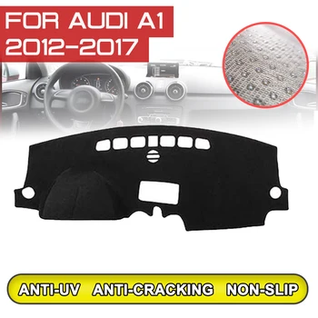 Audi için A1 2012 2013 2014 2015 2016 2017 Araba Dashboard Mat Anti-kirli kaymaz Dash Kapak Mat UV Koruma Gölge Sticker