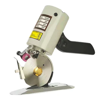 Dairesel Bıçak Kesme Makinası, Elektrikli Kesme Makası, Endüstriyel Terzi için Dokunmamış Kumaş Kesme Makinesi