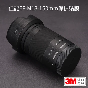 Canon EFM18-150 F3.5-6. 3 STM Lens Koruma şerit etiket Sarma 3M
