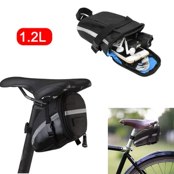 Çok fonksiyonlu Bisiklet Çantaları Dayanıklı Bisiklet Eyer Çantası Yağmur Geçirmez MTB Seatpost Arka çanta Bisiklet Ekipmanları Bisiklet Çantası
