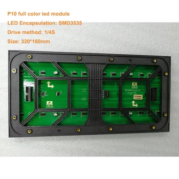 Matris Dış mekan Led Modülü 320 * 160mm SMD RGB reklam videosu Paneli led ekran Modülleri P4 P5 P6 P8