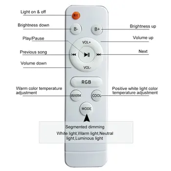 Bluetooth Uyumlu hoparlörlü telefon APP Kontrolü Müzik Tavan Lambası 2800K-6500K Kısılabilir Renkli Tavan Lambası Çocuk Odası için
