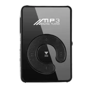 Taşınabilir MP3 Çalar Mini LCD Ekran MP3 Çalar Müzik Çalar Desteği 32 GB Hiçbir Ekran Ayna MP3