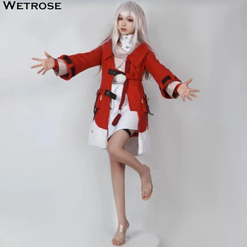 【Wetrose】 Stokta Honkai Yıldız Demiryolu Clara Kuraara Cosplay Kostümleri Tam Set Anime Oyunu Parti Kıyafetleri Cadılar Bayramı Santa Chrismas