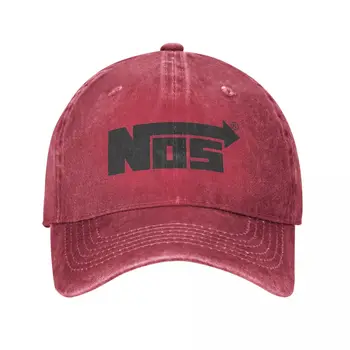 NOS Azot Oksit Sistemi Beyzbol Kapaklar Retro Sıkıntılı Denim Yıkanmış Yarış Snapback Kap Erkekler için Açık Hava Etkinlikleri Kapaklar Şapka
