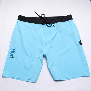 Yeni High-End Fit erkek Düz Renk plaj pantolonları erkek mayoları 4 Yönlü Streç Çabuk Kuruyan Kumaş Elastik Kemer Dış Ticaret