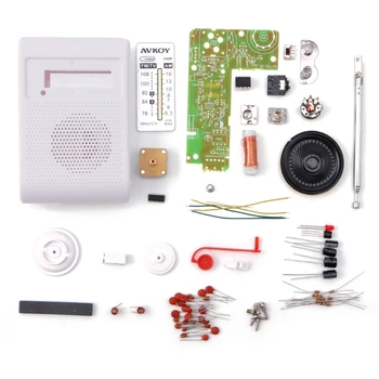 CF210SP AM / FM Stereo Radyo Seti DIY Elektronik Montaj Seti Kiti Öğrenci İçin