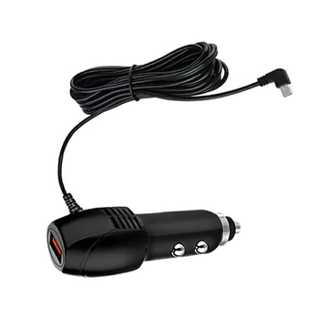 Uzun Bağlantı Hattı 3.5 M ile GPS ve Cam MP3 için USB ve Mini USB Bağlantı Noktalarına Sahip USB Araç