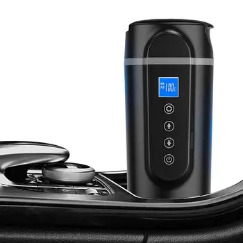 Elektrikli Su Bardağı 24 V / 12 V Anti-Dökülme Taşınabilir Kahve seyahat tipi kupa 30100 Değişken Sıcaklık Kontrolü elektrikli su ısıtıcısı